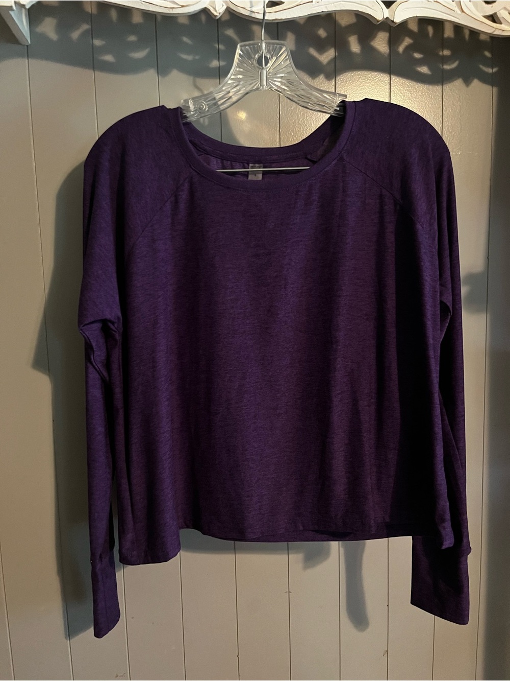 Beyond Yoga Pretty purple lightweight long sleeve top! Super soft